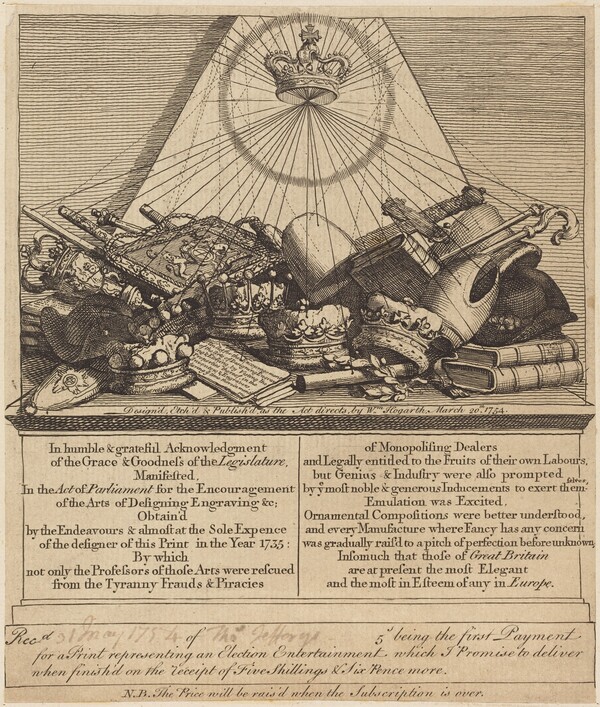 Crowns, Mitres, Maces, Etc.