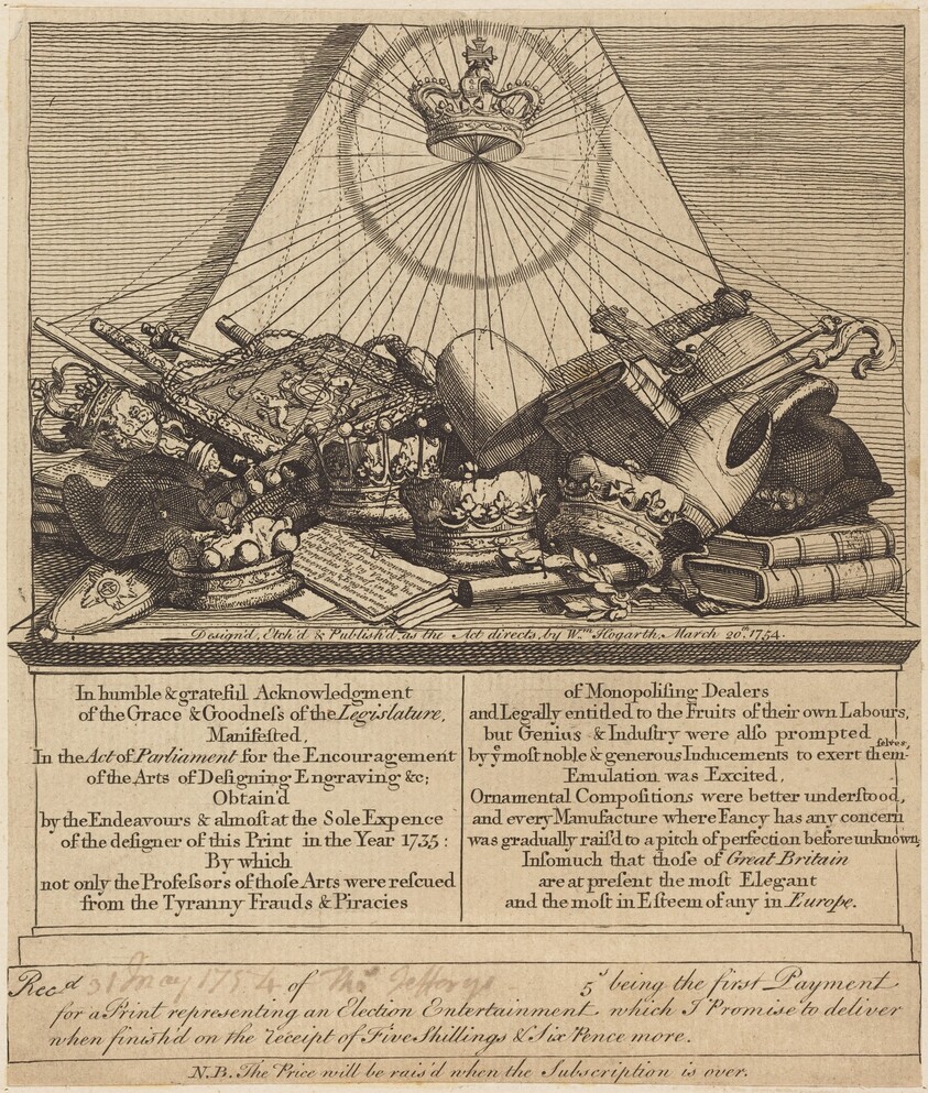 Crowns, Mitres, Maces, Etc.