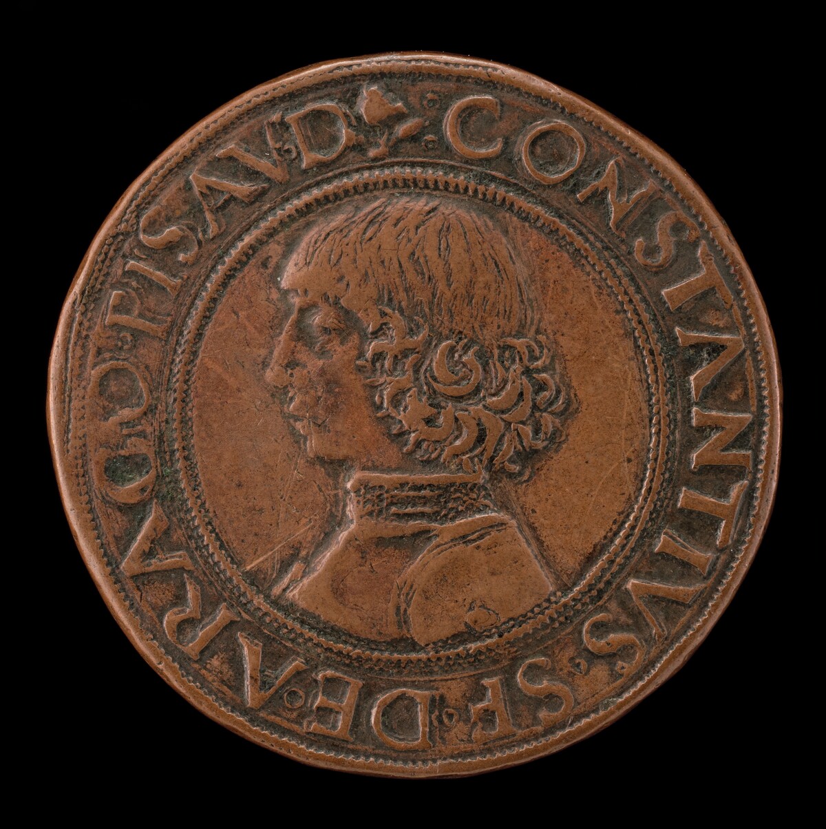 Costanzo Sforza, 1447-1483, Lord of Pesaro 1473 [obverse]