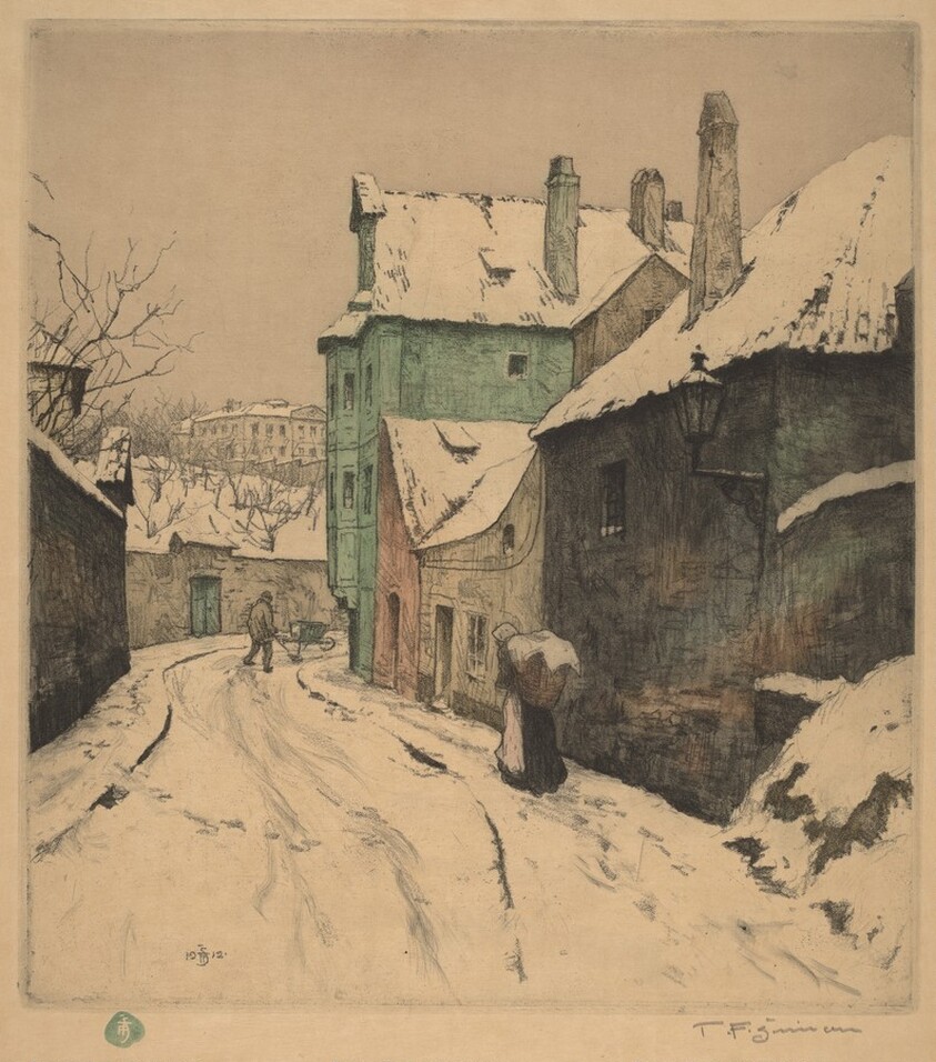 Little Street in Prague