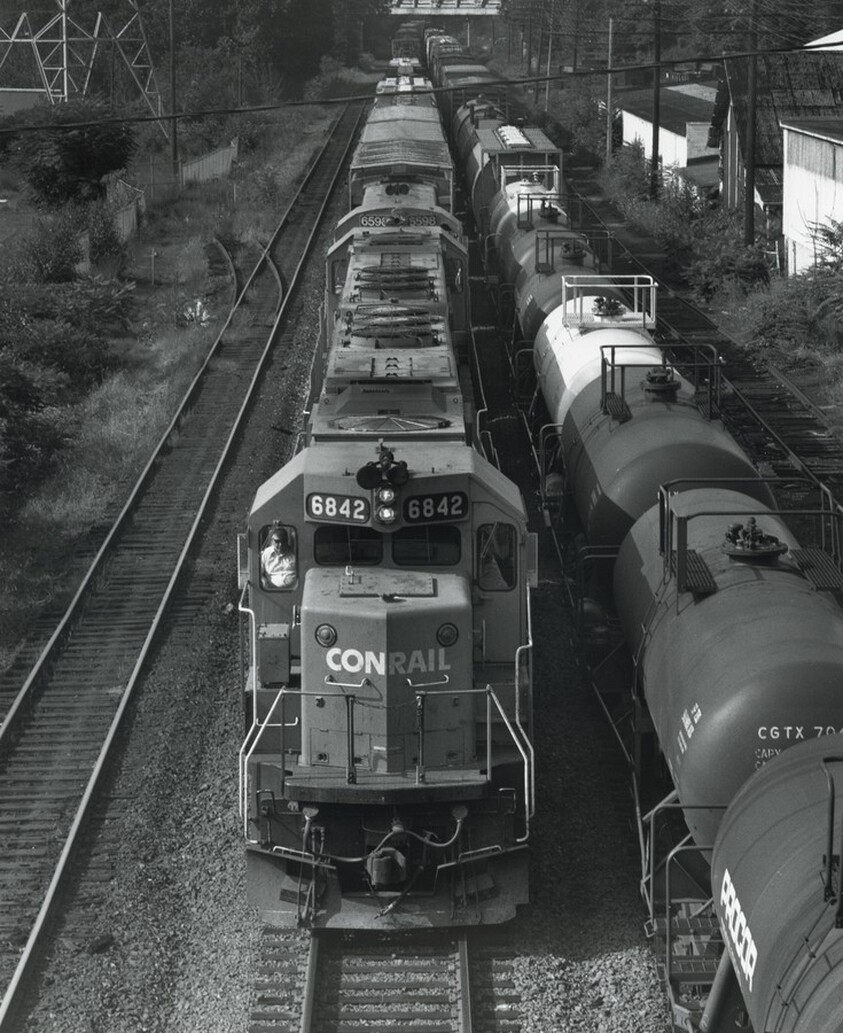 Conrail SD50, Suffern, New York