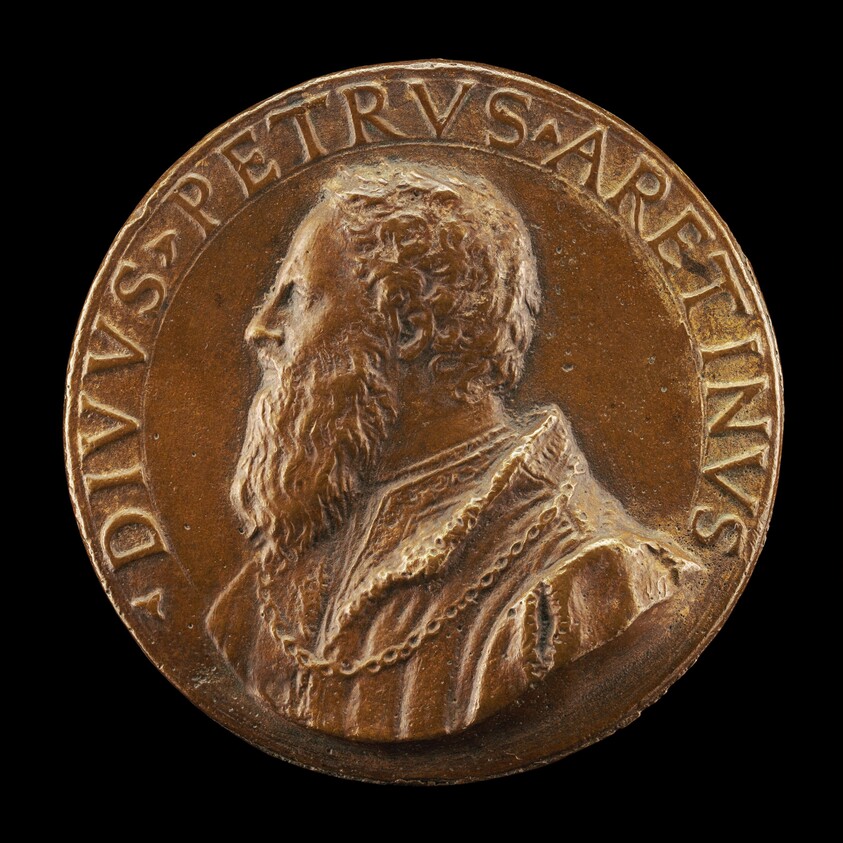 Pietro Aretino, 1492-1556, Satirist [obverse]