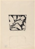 Container, with Floral Pattern, Josef Hoffmann