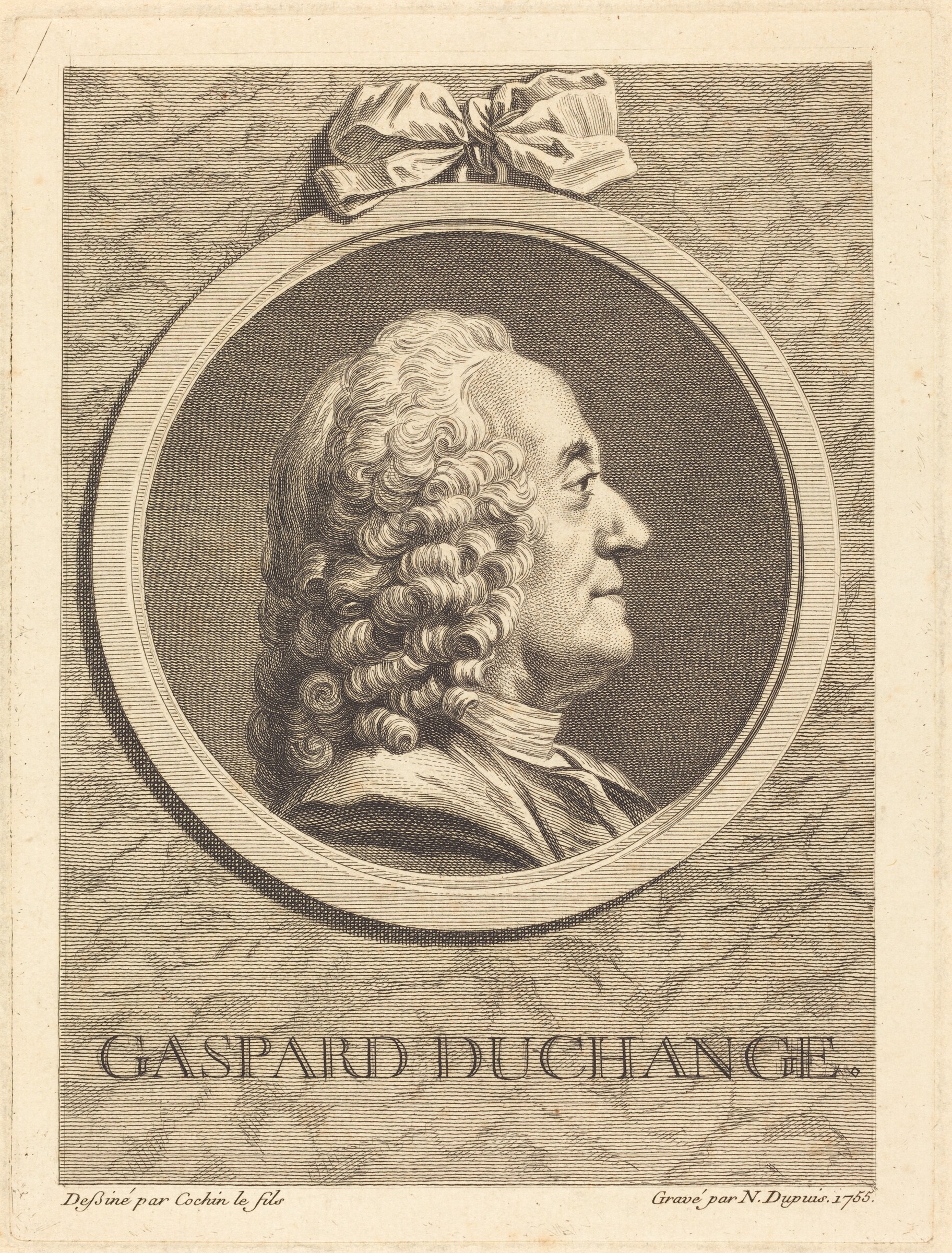 Gaspard Duchange, Nicolas-Gabriel Dupuis after Charles-Nicolas Cochin II, 1755