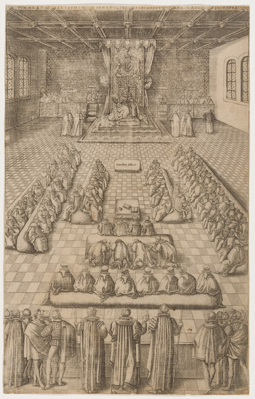 James I in Parliament