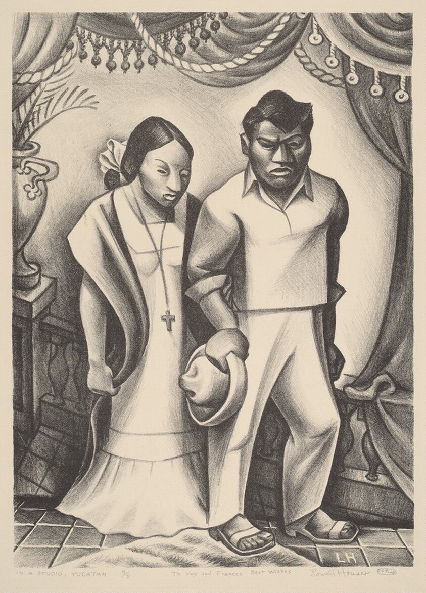 In a Studio, Yucatan