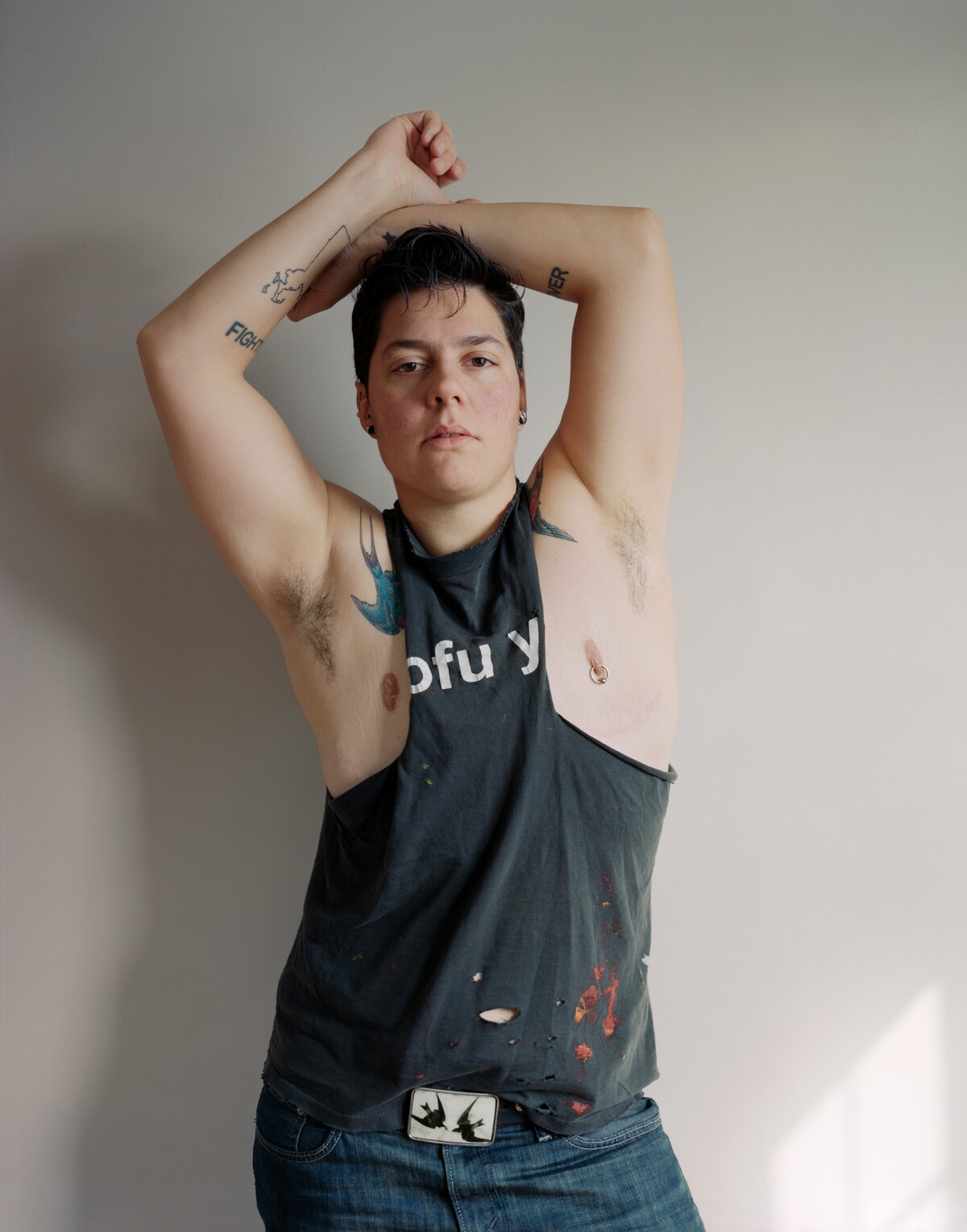 Self-Portrait (Muscle Shirt)