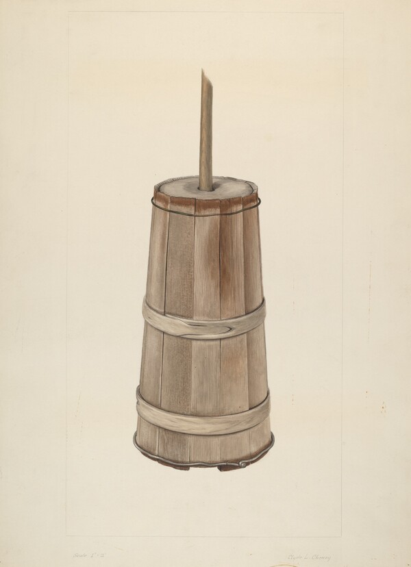 Wooden Churn