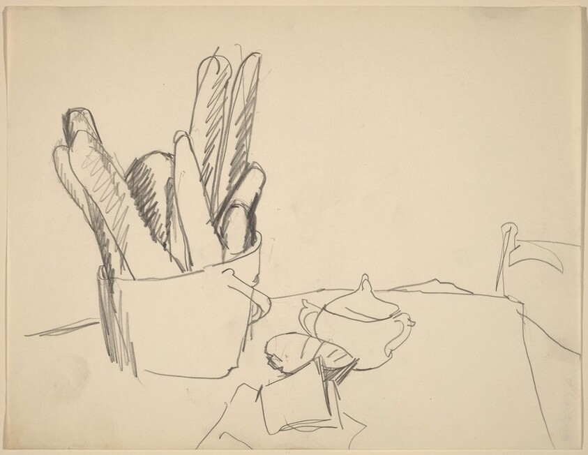 Still Life with Bread and Sugar Bowl