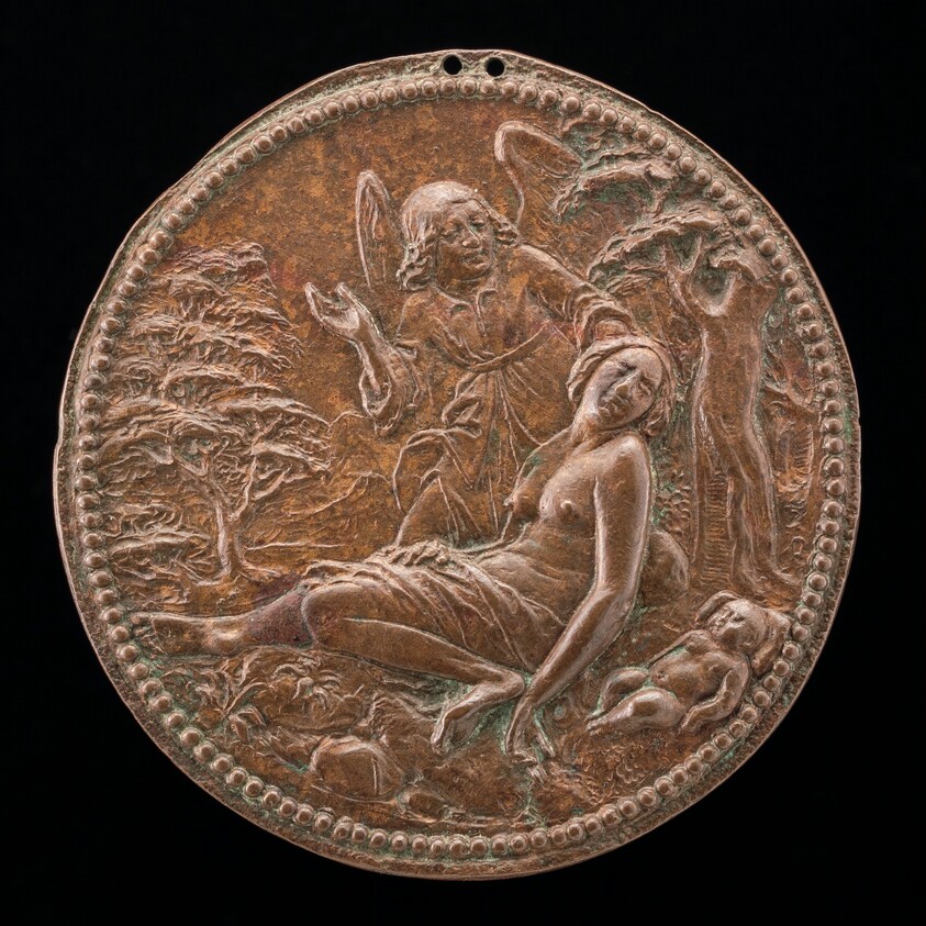 Hagar(?) and the Angel