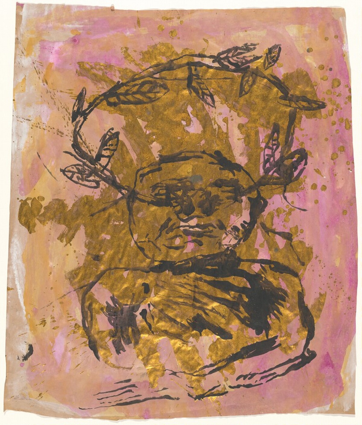 Self-Portrait with Nose Trophy