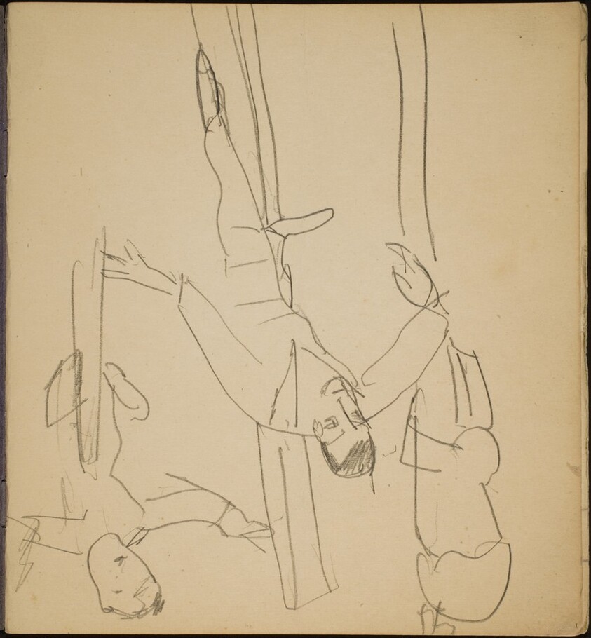 Balancierende Artiste (Tightrope Walker) [p. 1]