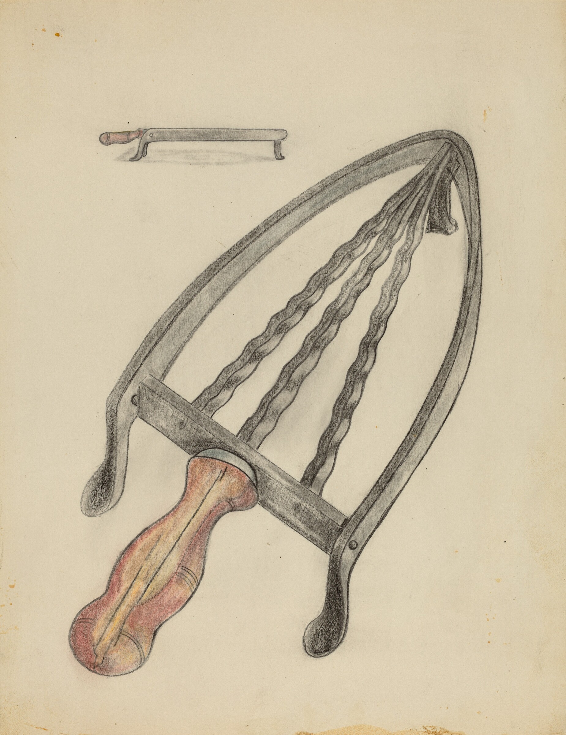Flat Iron Stand, Columbus Simpson, c. 1936