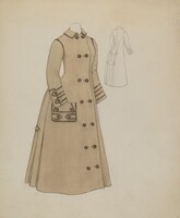 Woman's Coat, Roberta Spicer, c. 1936