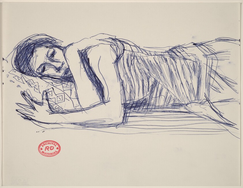 Untitled [sleeping woman]