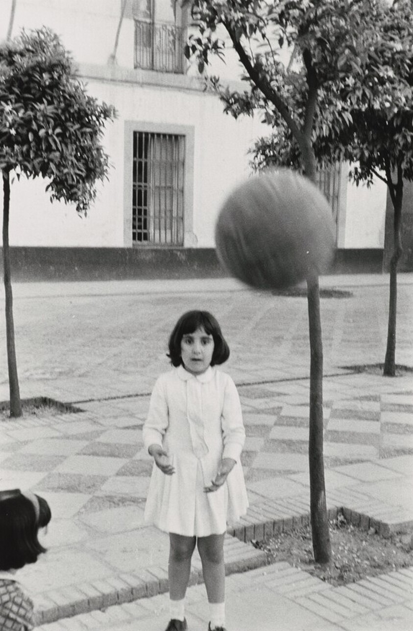 Girl Playing Ball, Seville, Spain