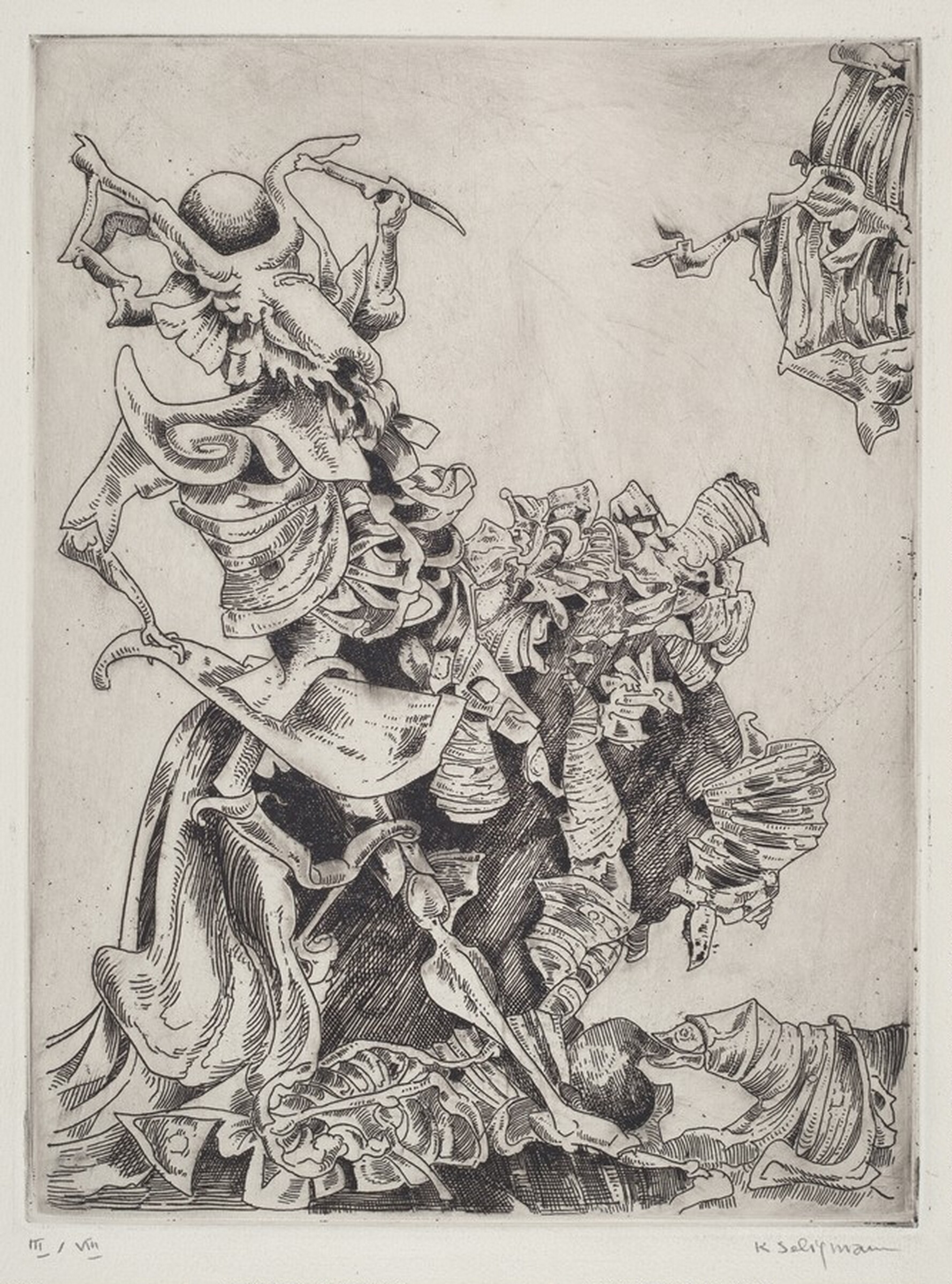 Acteon, Kurt Seligmann, 1947