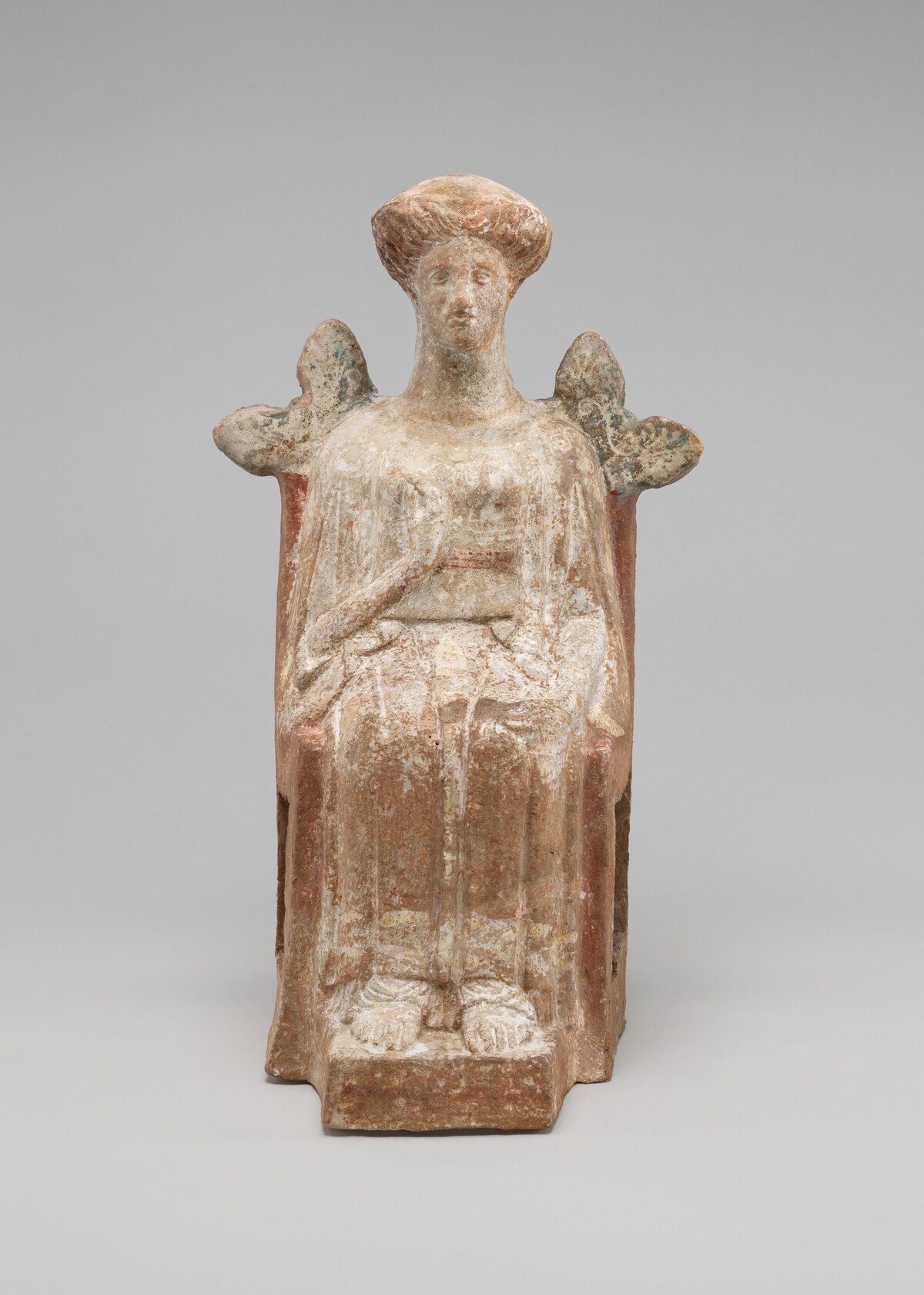 Seated Goddess (possibly Demeter)
