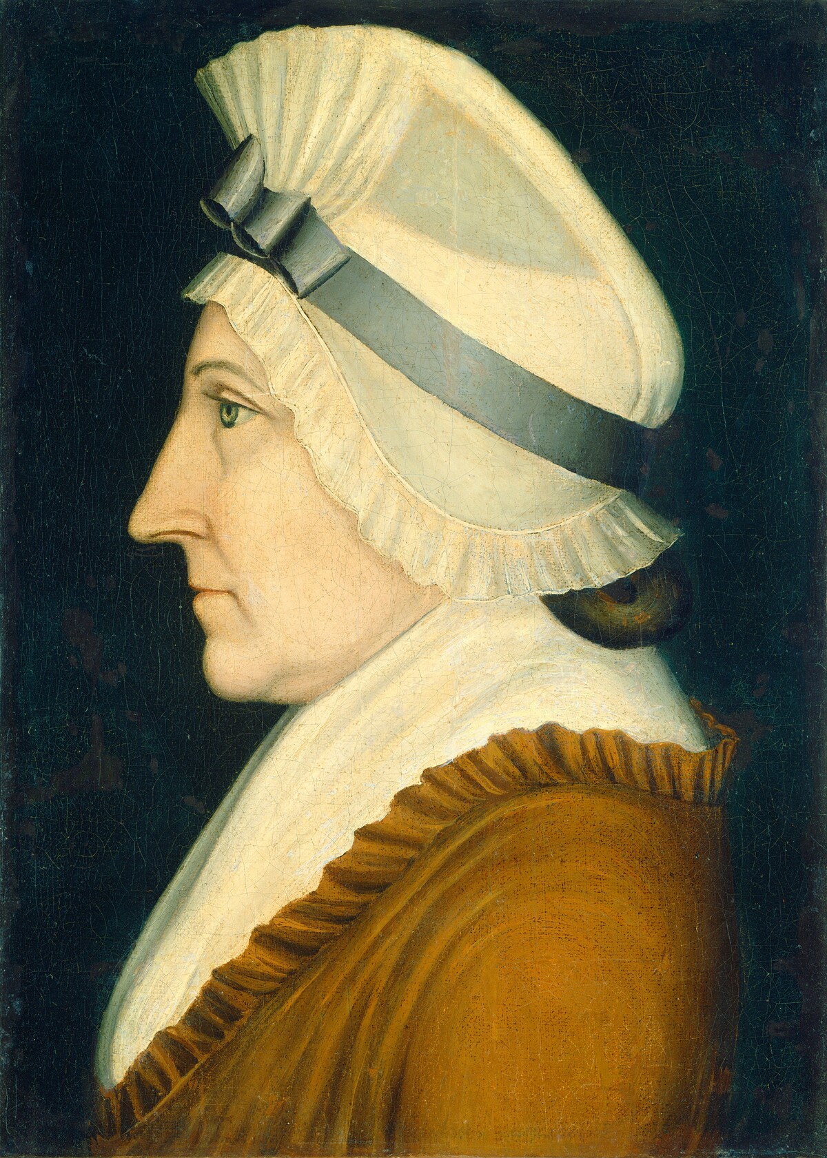 Lady in a White Mob Cap