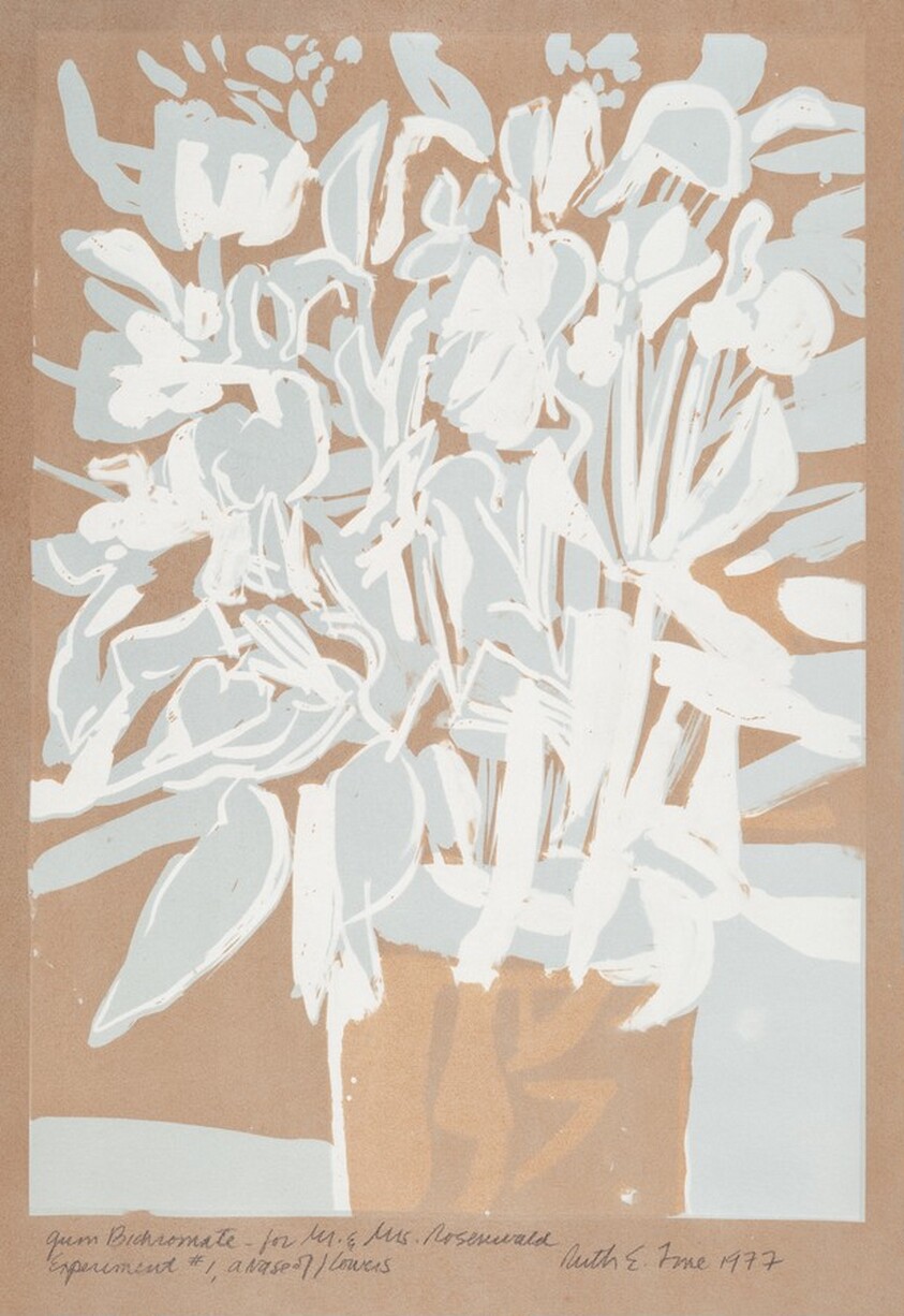 Experiment #1, A Vase of Flowers