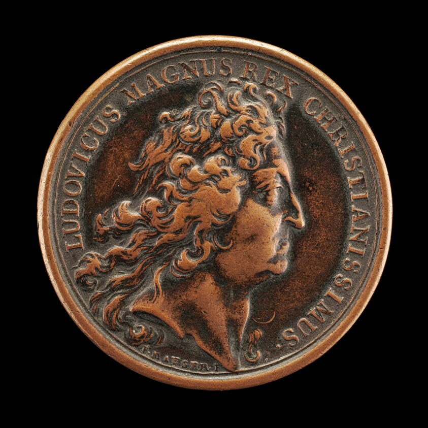 Louis XIV, 1638-1715, King of France 1643 [obverse]