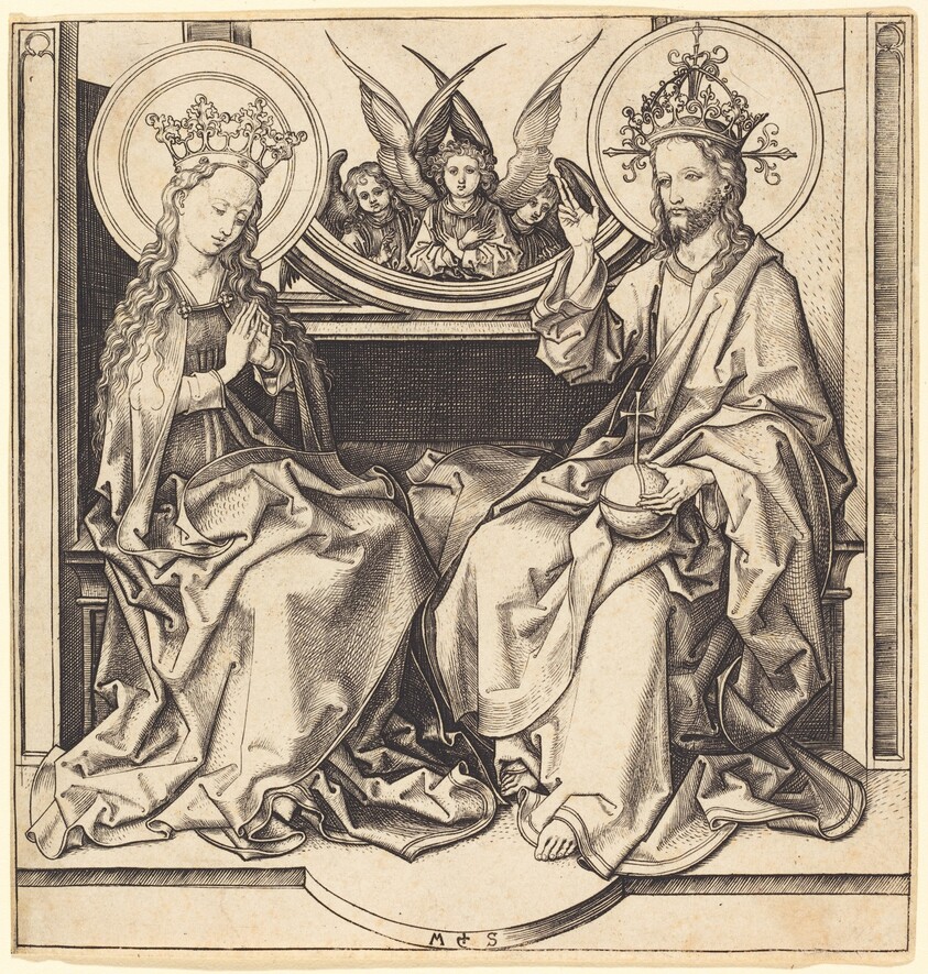 Christ Blessing the Virgin