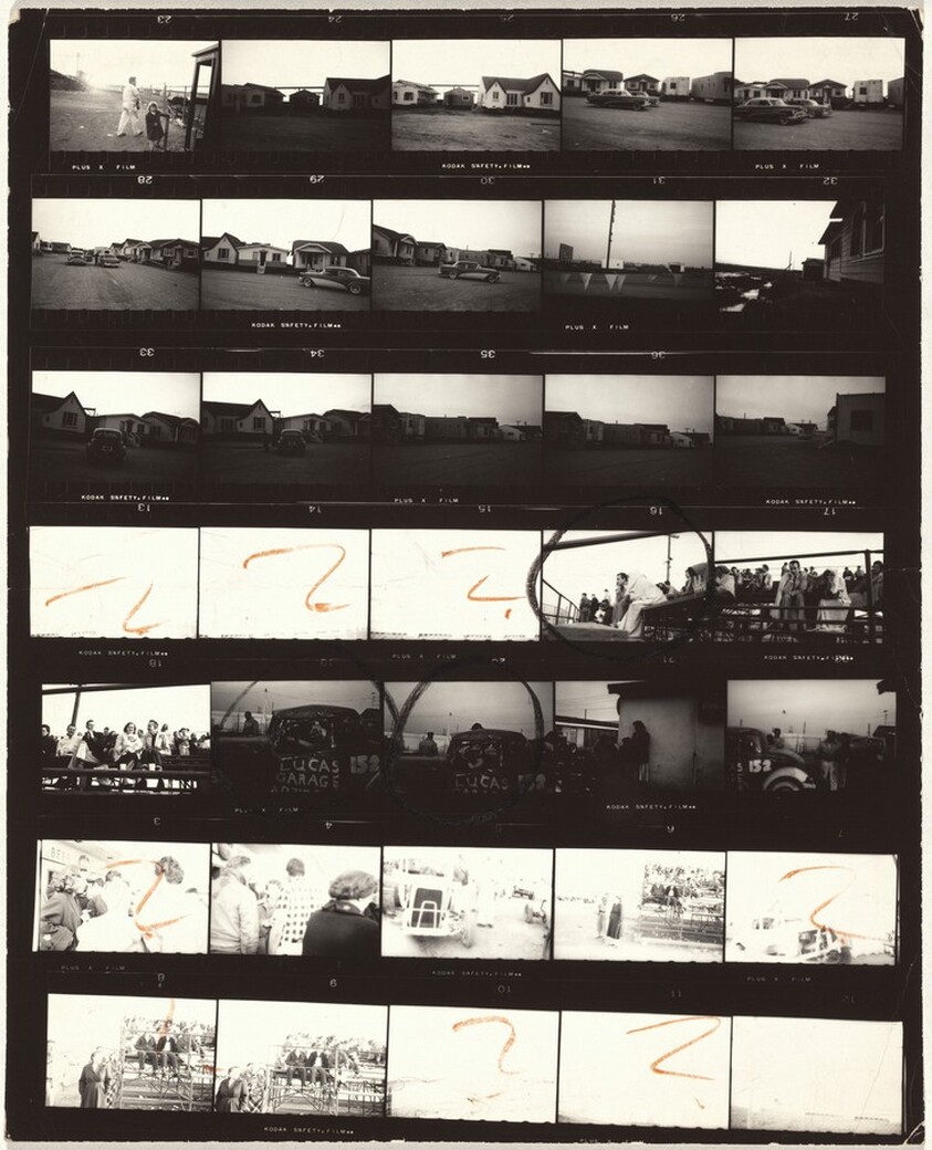 Guggenheim 557A--Stock car races, Palm Springs, California