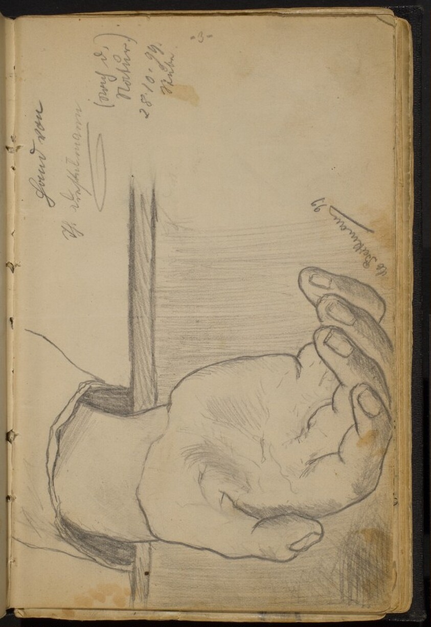 Study of a Right Hand