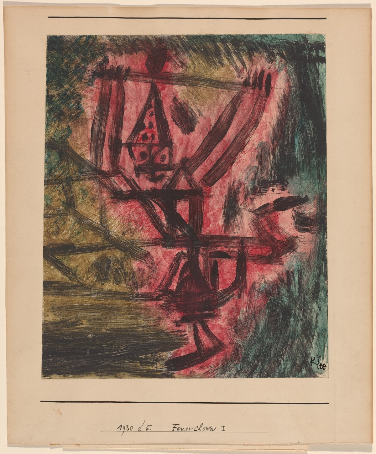 Feuer Clown I (Fire Clown)