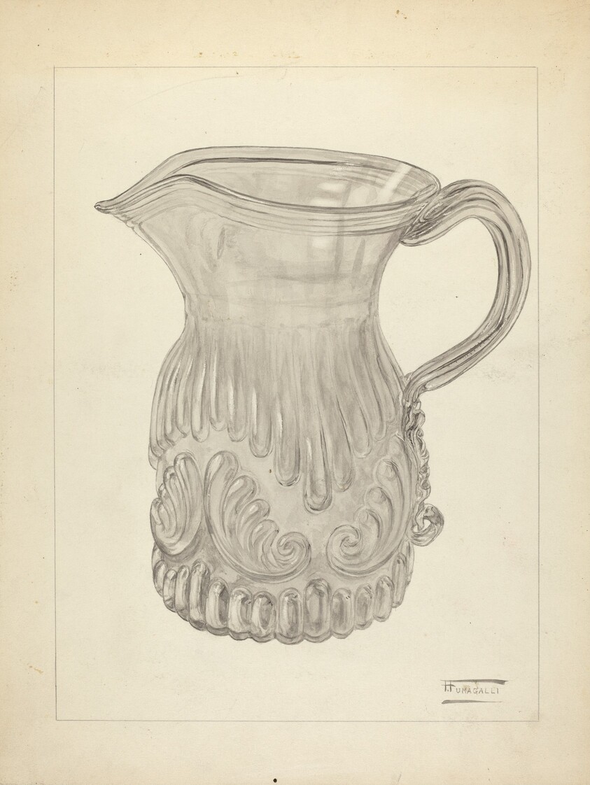 Blown Glass - Pitcher