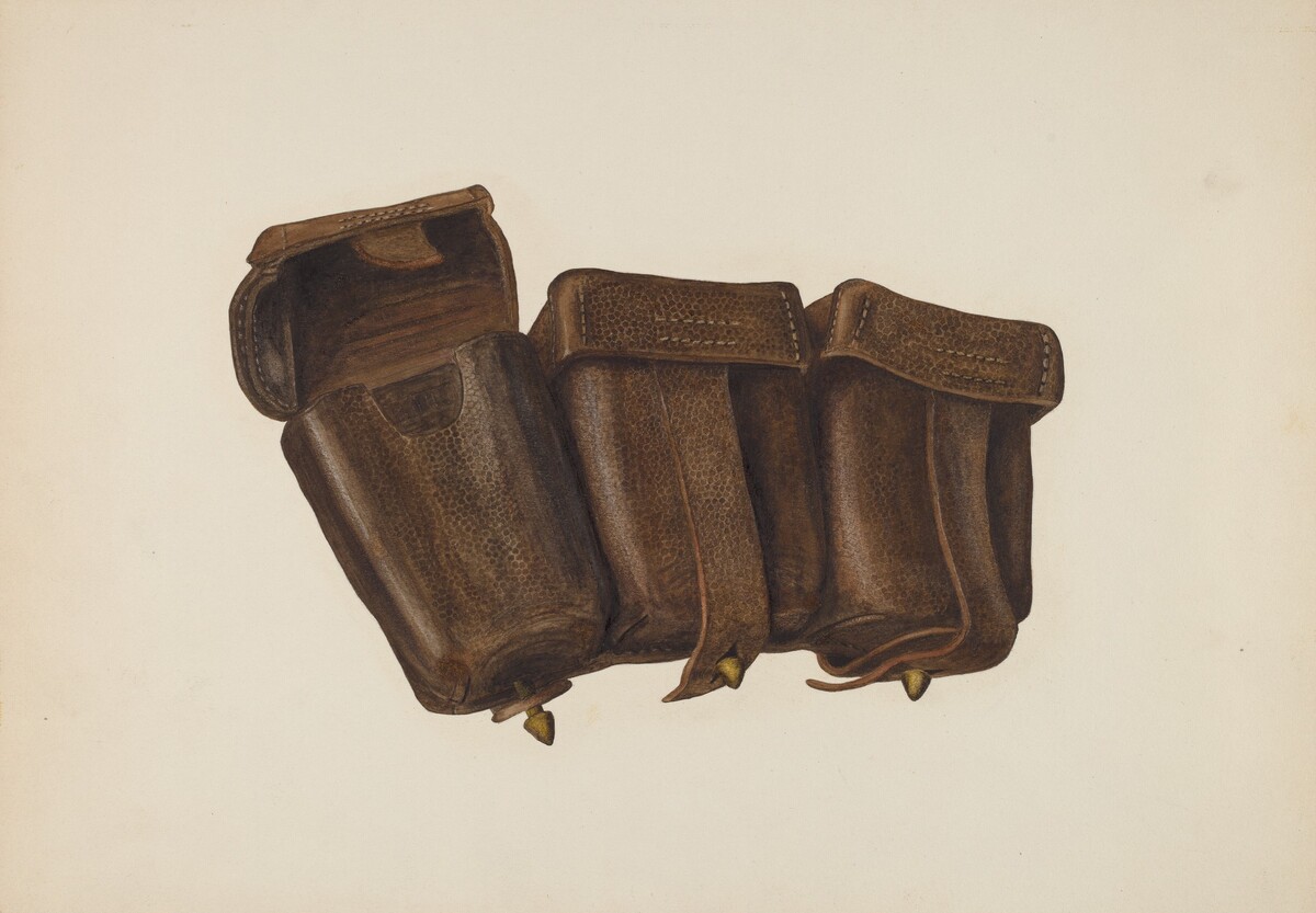 Leather Cartridge Case