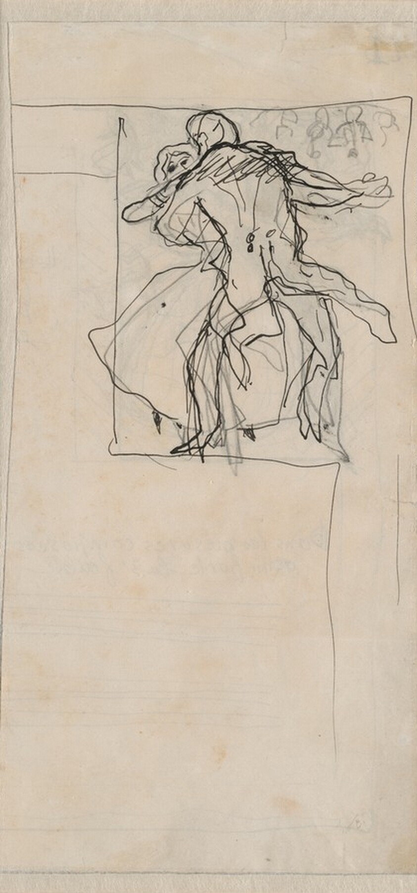 Study for "La Valse" [verso]