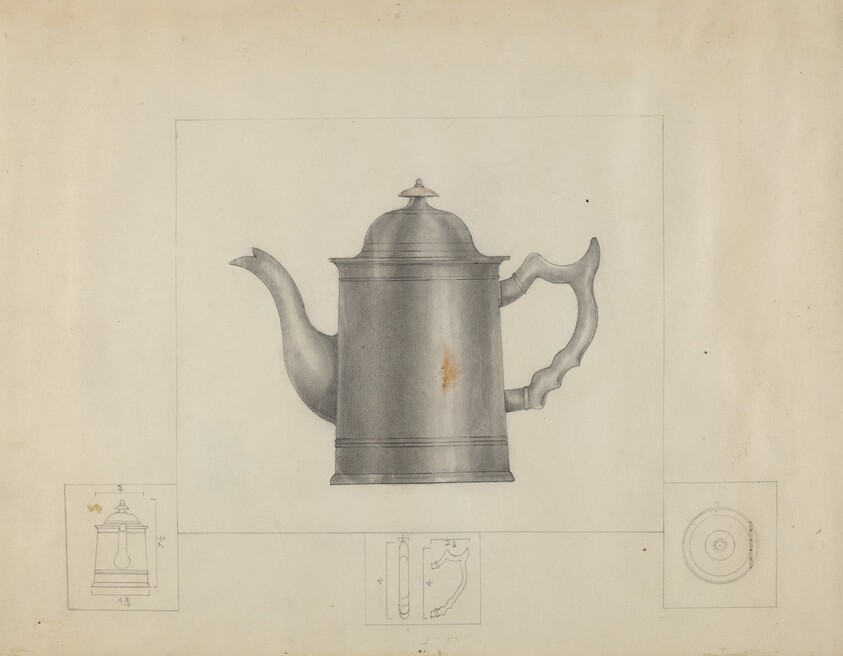 Pewter Coffee Pot