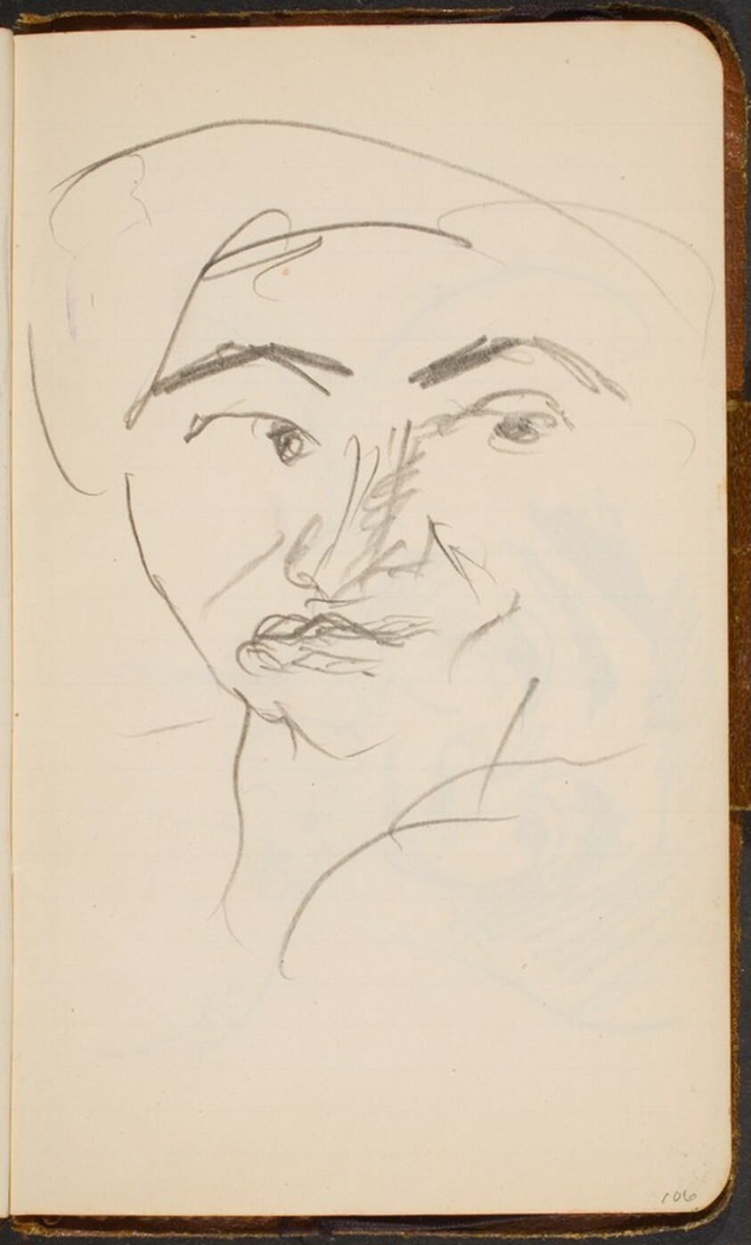 Weibliches Gesicht (Woman's Face) [p. 106]