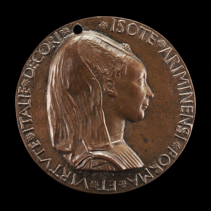 Isotta degli Atti, 1432/1433-1474, Mistress 1446, then Wife after 1453, of Sigismondo Malatesta [obverse]