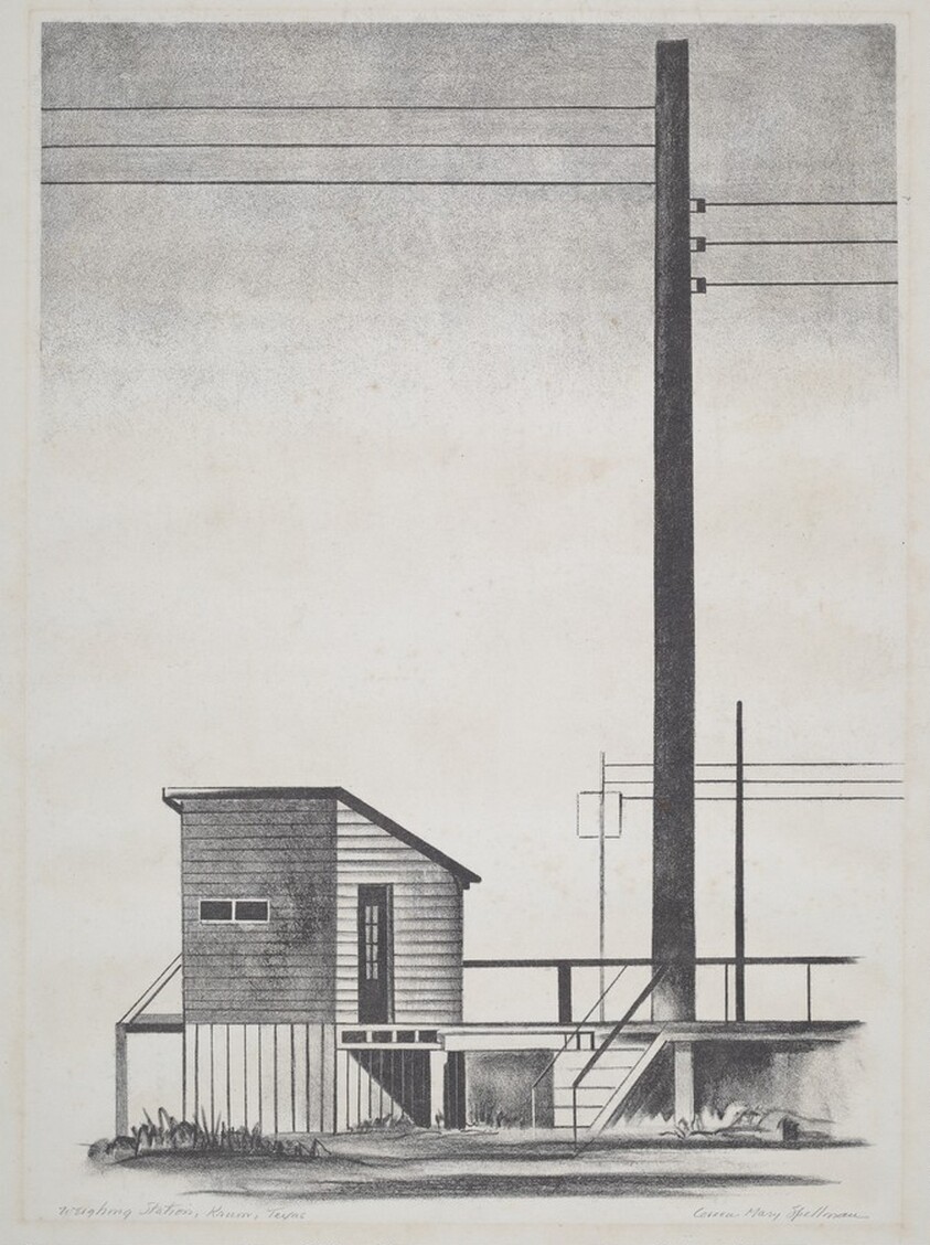 Weighing Station, Krum, Texas