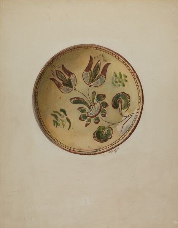 Pa. German Plate