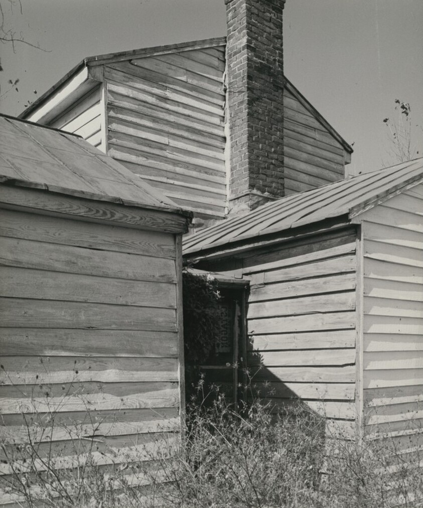 Corner of Clapboard Farm House