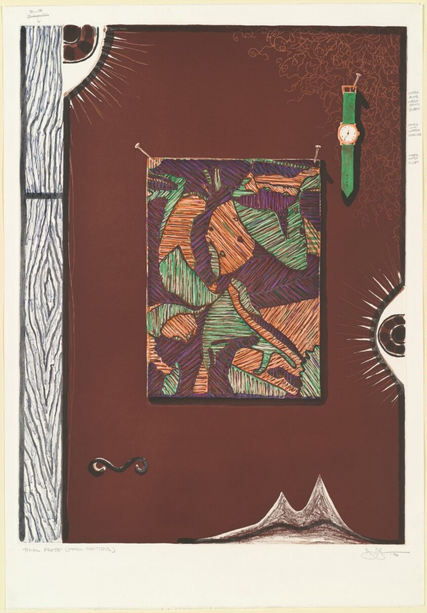 Face with Watch [trial proof]