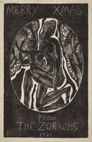 Merry Xmas From The Zorachs 1921, Marguerite Zorach, 1921