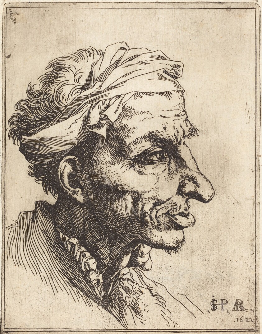 Small Grotesque Head