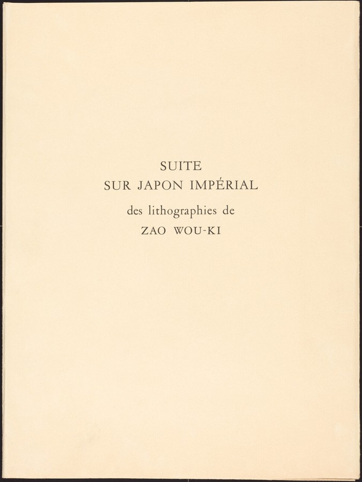 The Temptation of the Occident (La Tentation de l'Occident)