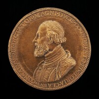 Consalvo Fernandez de Cordoba, 1453-1515, called the Great Gaptain [obverse], Attributed to Annibale Fontana, c. 1550
