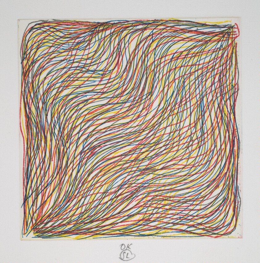 Eight Small Etchings/Color No. 6