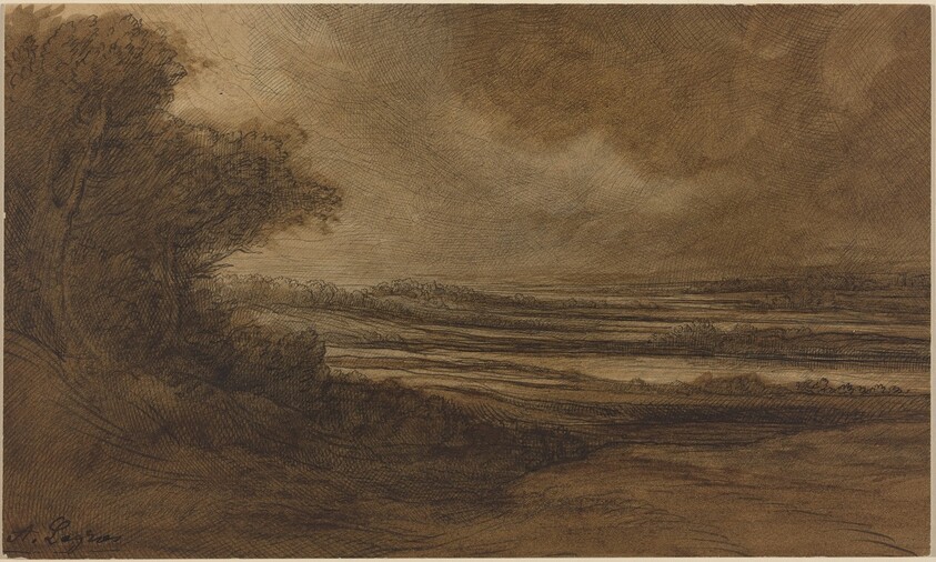 Countryside of Burgundy [recto]