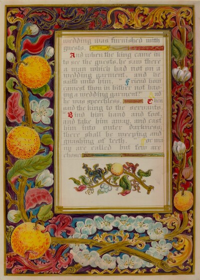 Illuminated Parable: The Wedding