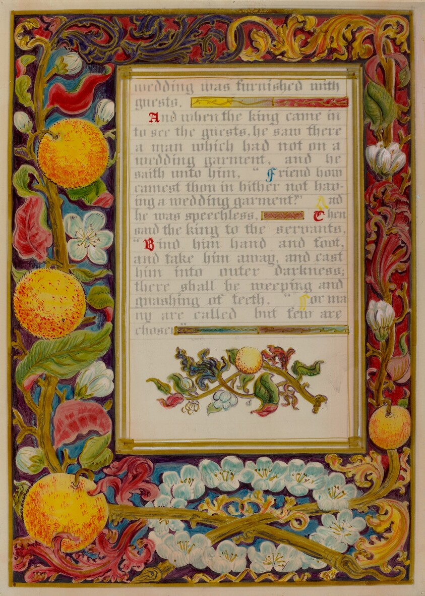 Illuminated Parable: The Wedding