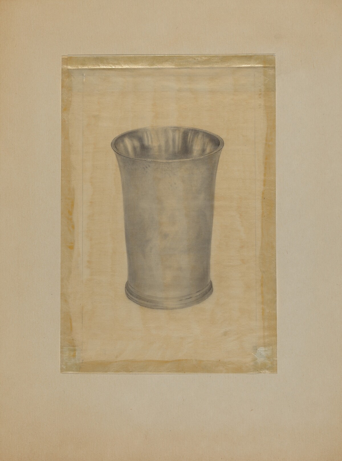 Pewter Beaker