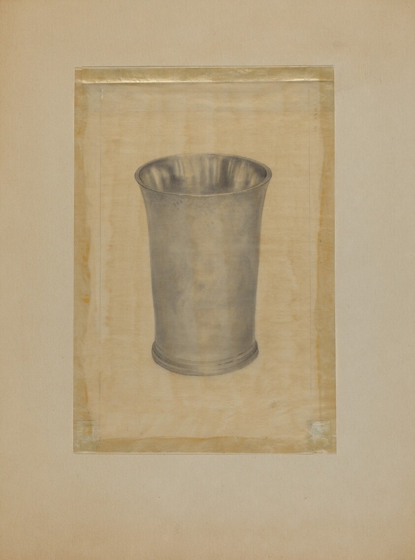 Pewter Beaker