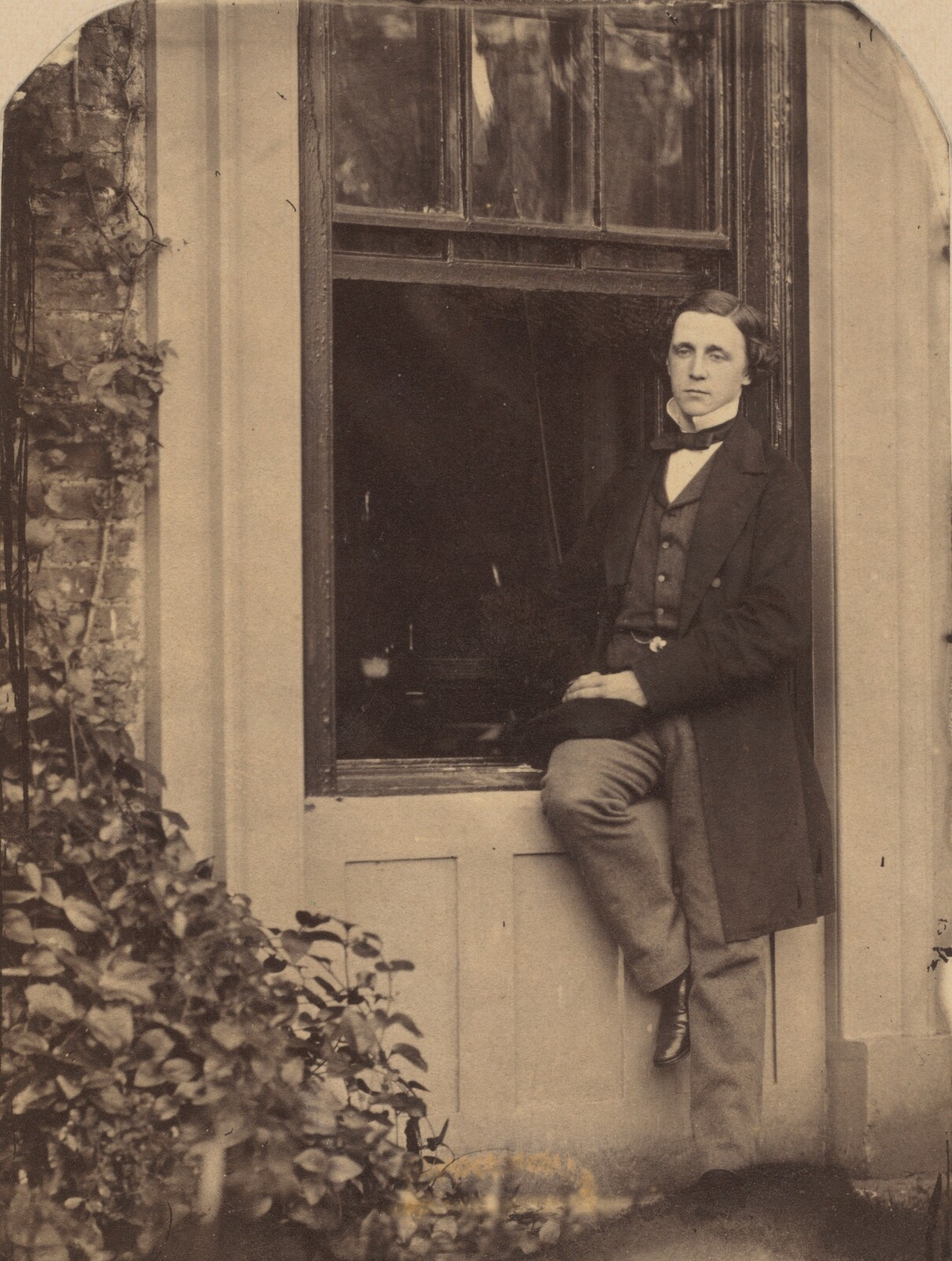 Self-Portrait, Lewis Carroll, 1857